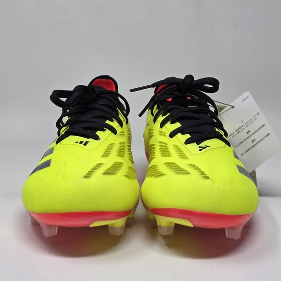 Adidas Predator Pro FG IG7776 Yellow / Black Soccer Cleats Men's Size 6 New - Picture 6 of 12